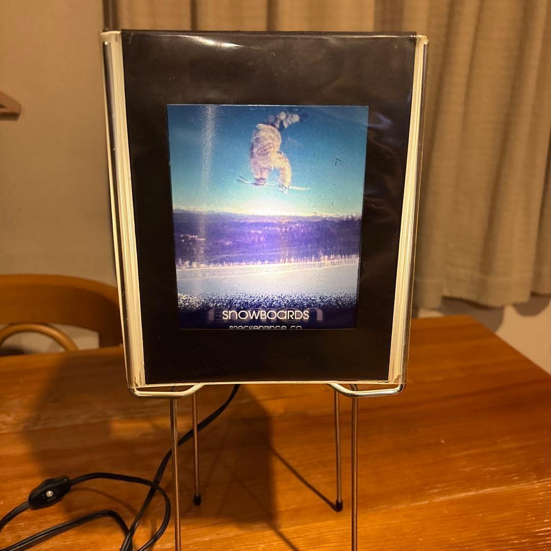 90s BURTON 販促用 行燈型ライト 非売品