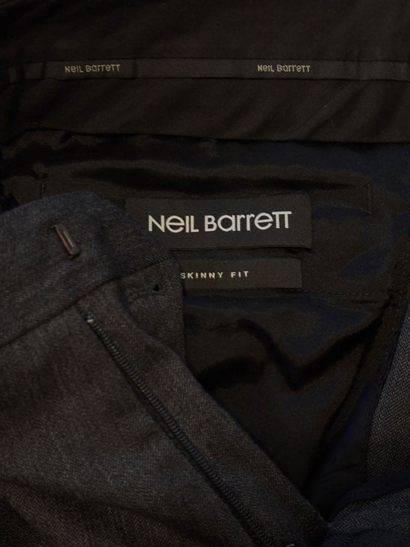 NEIL BARRETT スーツ セットアップ 44 ダークグレー