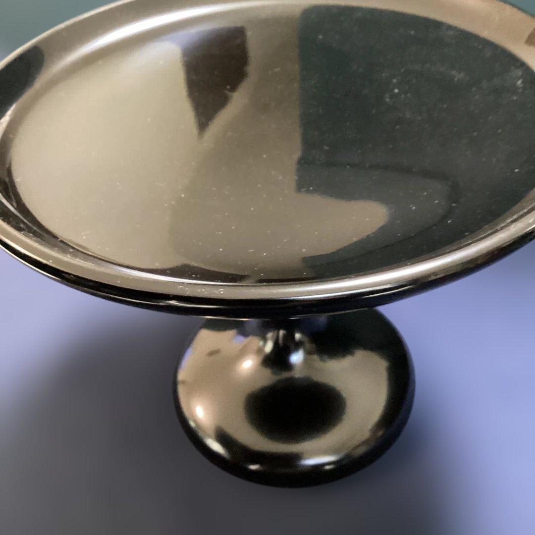 輪島塗黒塗高台八寸　10客　　新品未使用　　　木製漆器