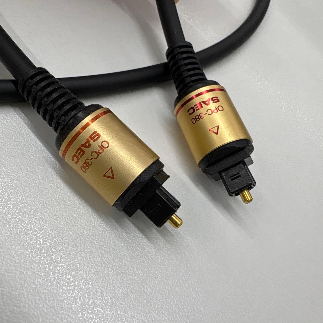 SAEC サエク OPC-380 SUPER BUNDLE デジタルケーブル1m