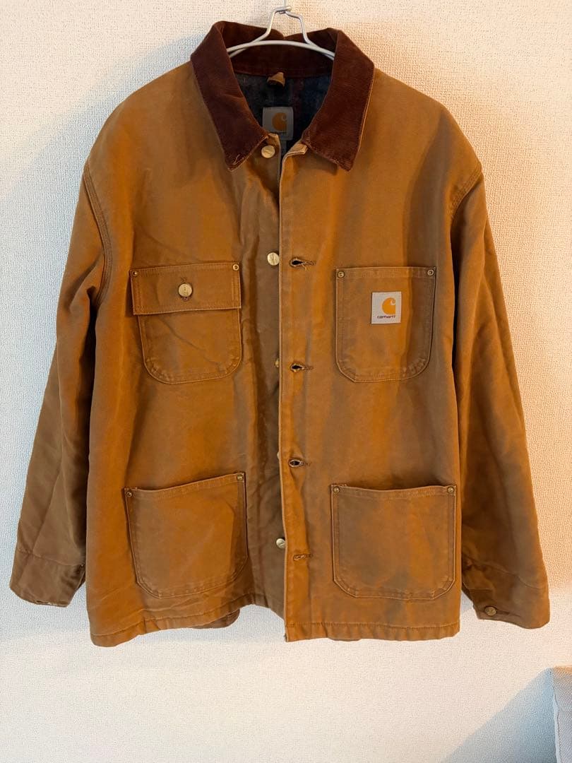Carhartt ミシガンチョアコートブラウン