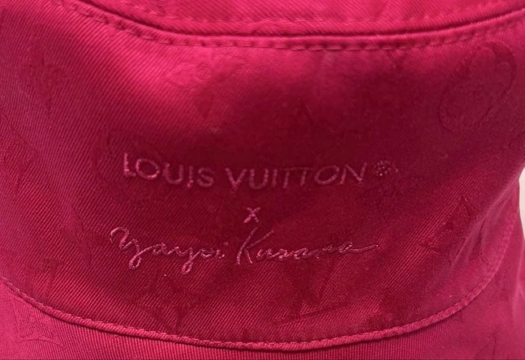 草間彌生×ルイヴィトン　リバーシブルバケットハット美品です♪