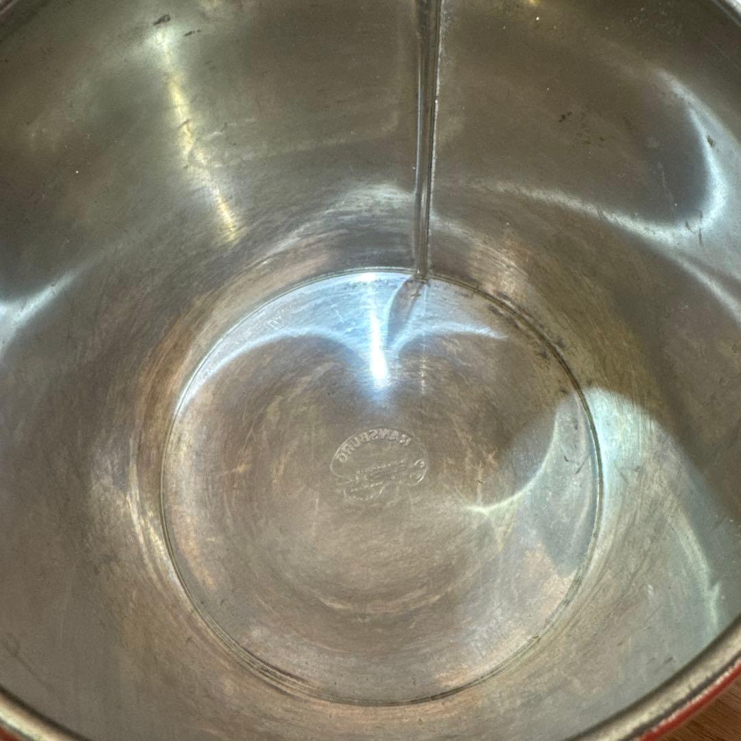 【稀少】RANSBURG ランズバーグ　ヴィンテージ　キャニスター 赤色