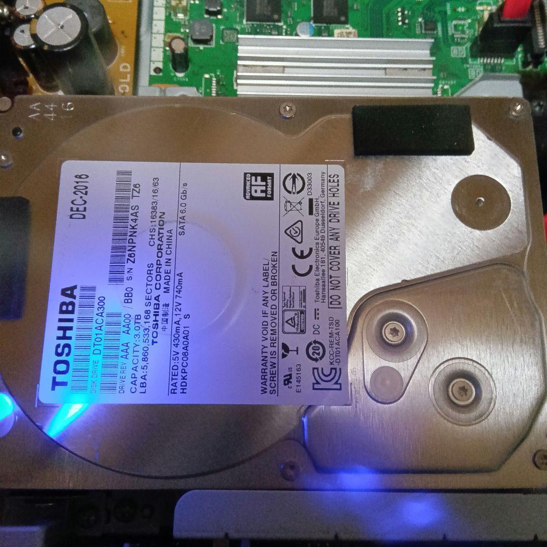 SHARP AQUOSブルーレイBD-T1800　HDD3TB増量第9弾