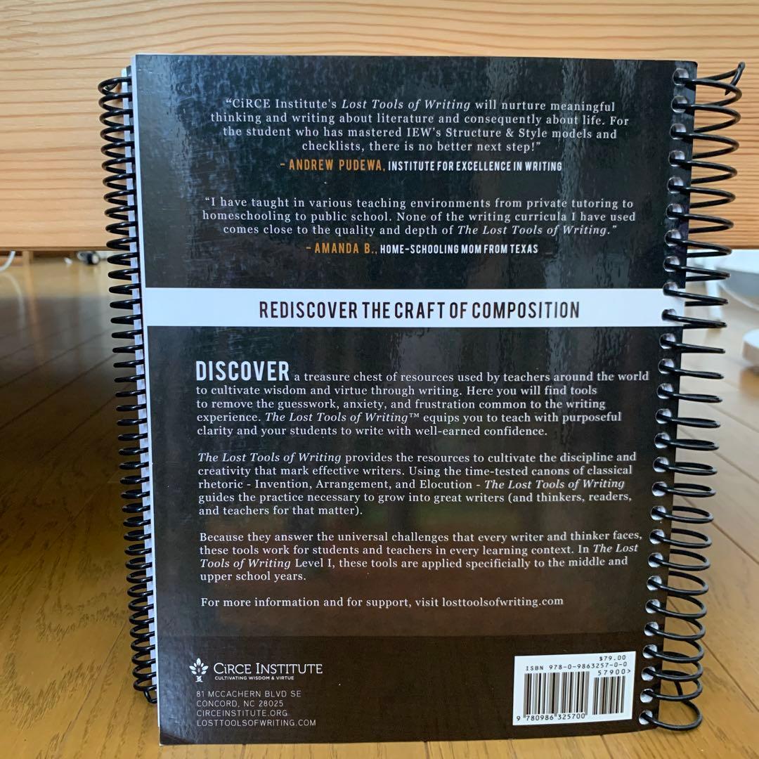 洋書 The Lost Tools of Writing