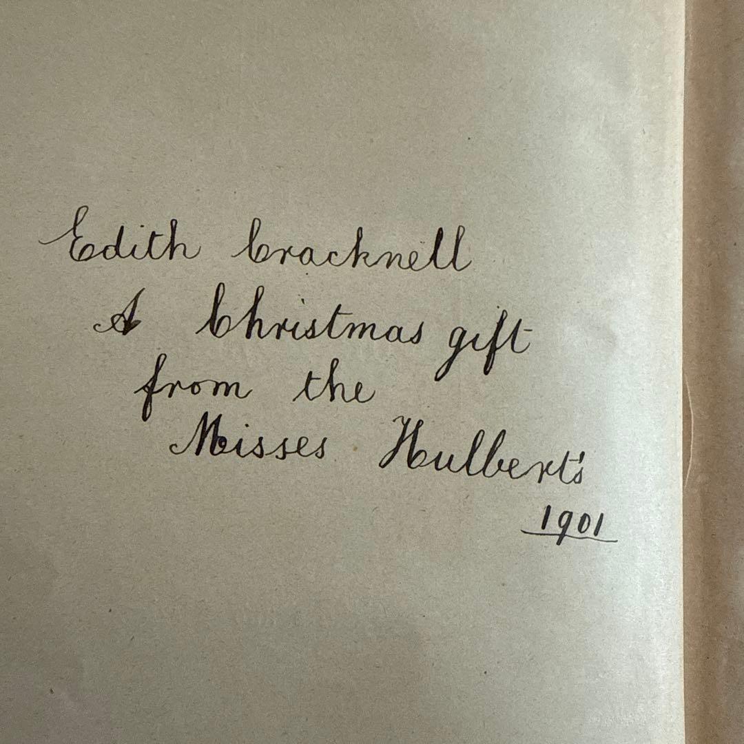 稀少1901年アンティーク美しい挿絵イギリス絵本　洋書ジャンクジャーナル古書