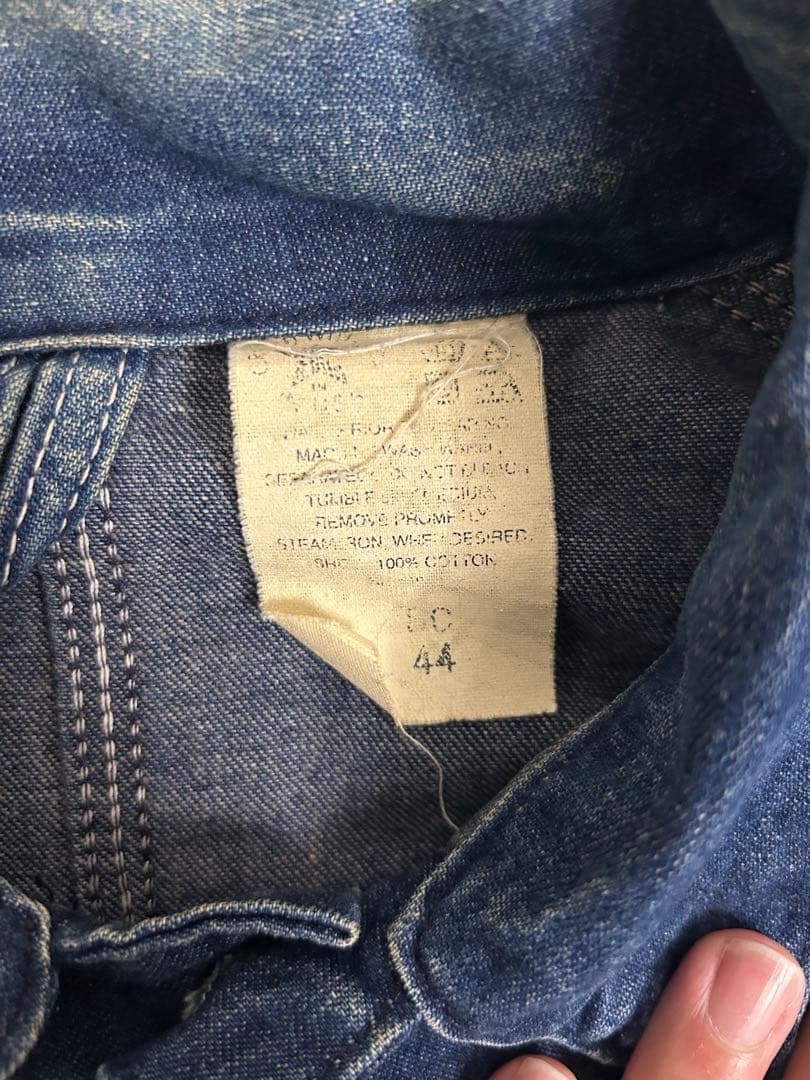 か*ん様 90sカーハートUSA製 デニム カバーオール チョアコート