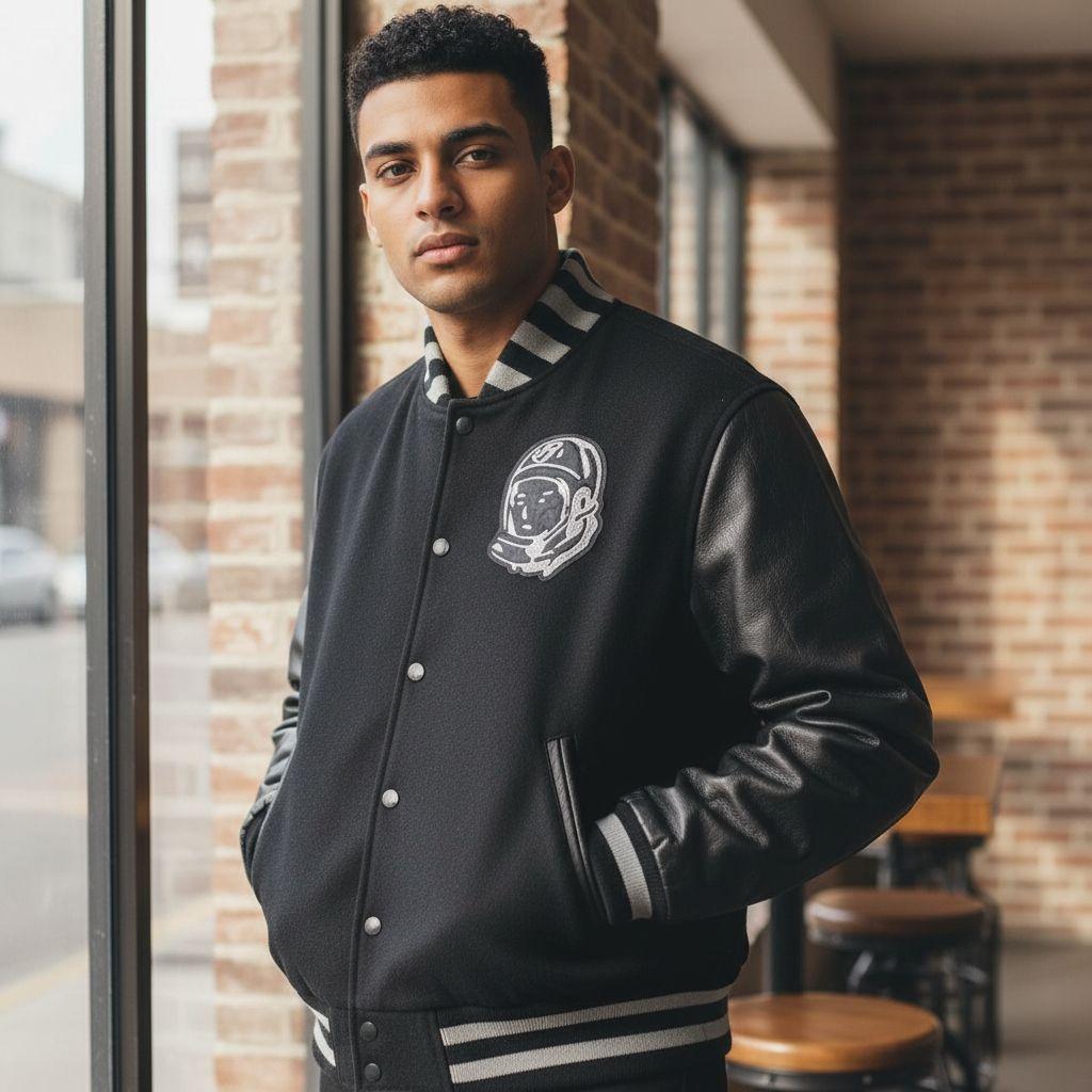 BILLIONAIRE BOYS CLUB Ice Cream　スタジャン　刺繍