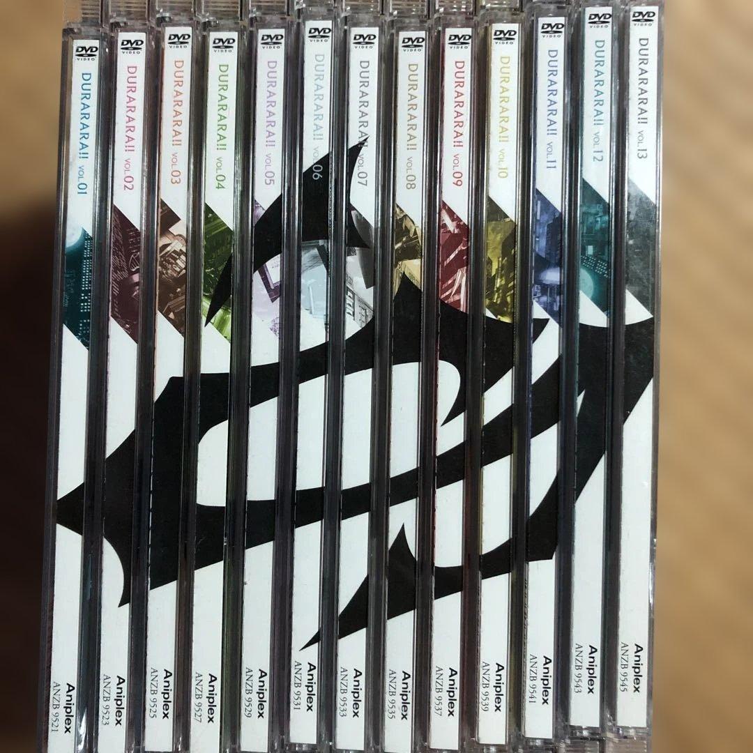 『DURARARA!!』DVD全13巻セット（Aniplex版）
