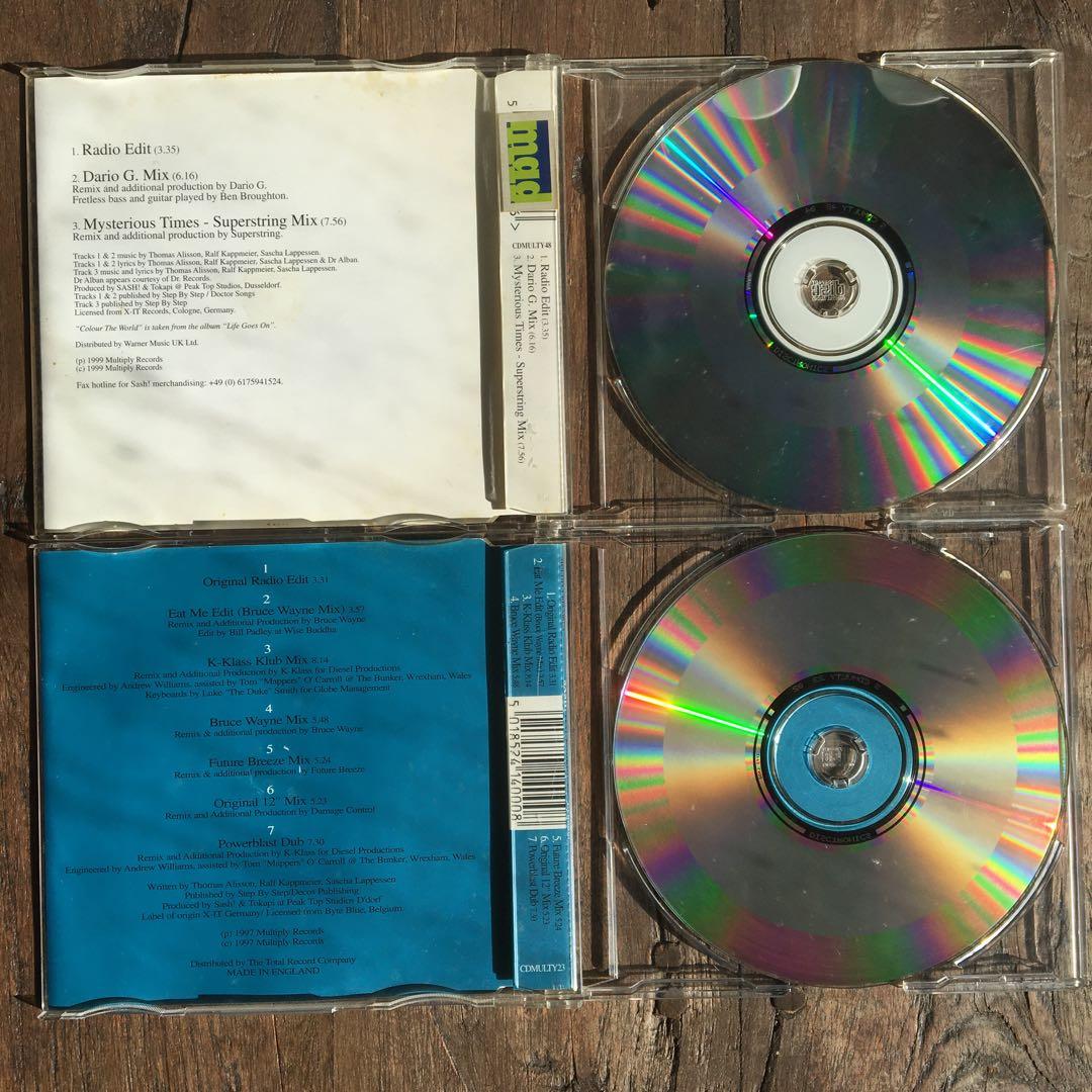 洋楽 SASH! CD Singles