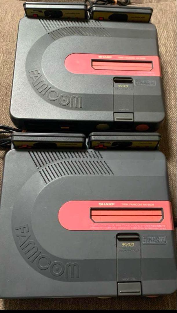 ツインファミコン2台ジャンク