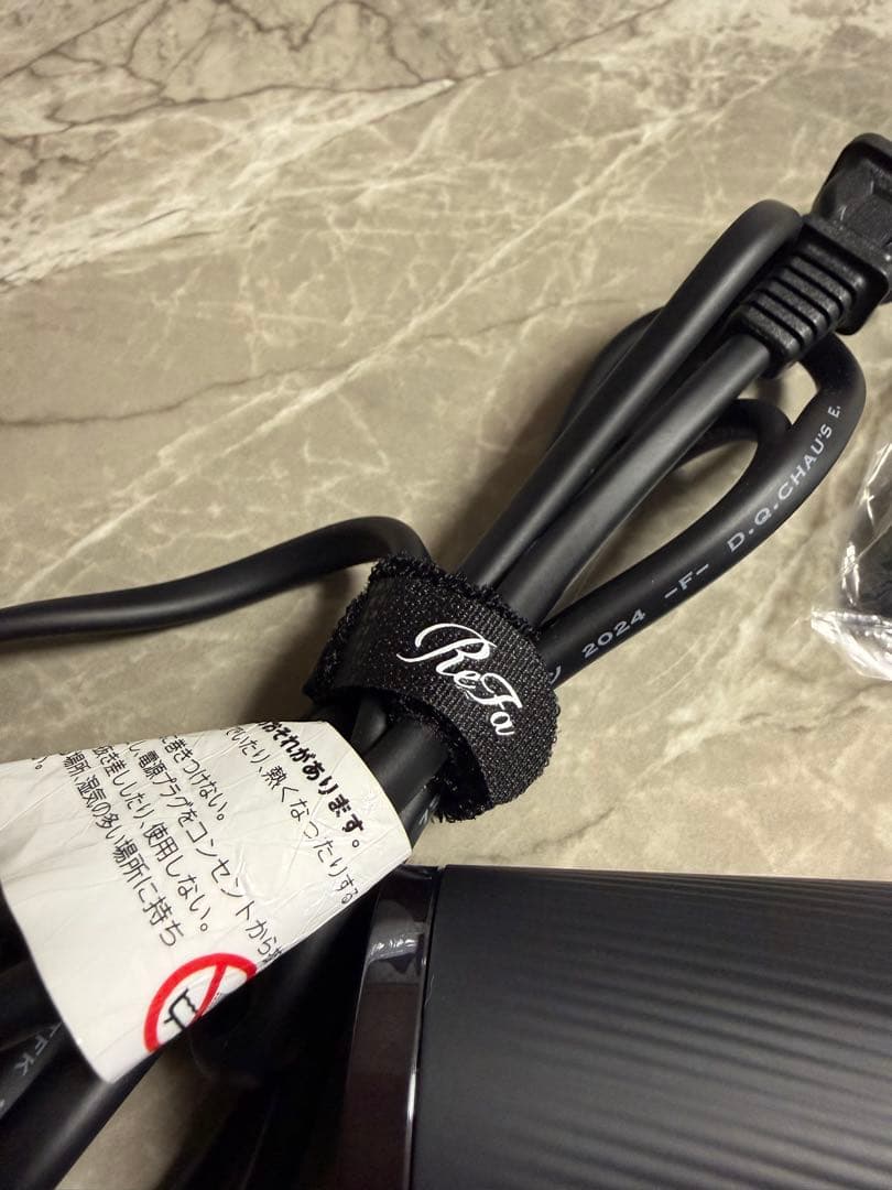 リファ ヘアドライヤー 黒 ノズル付き