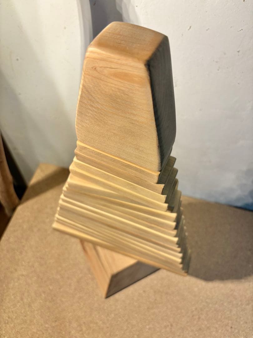 木製クリスマスツリー 高さ約30cm