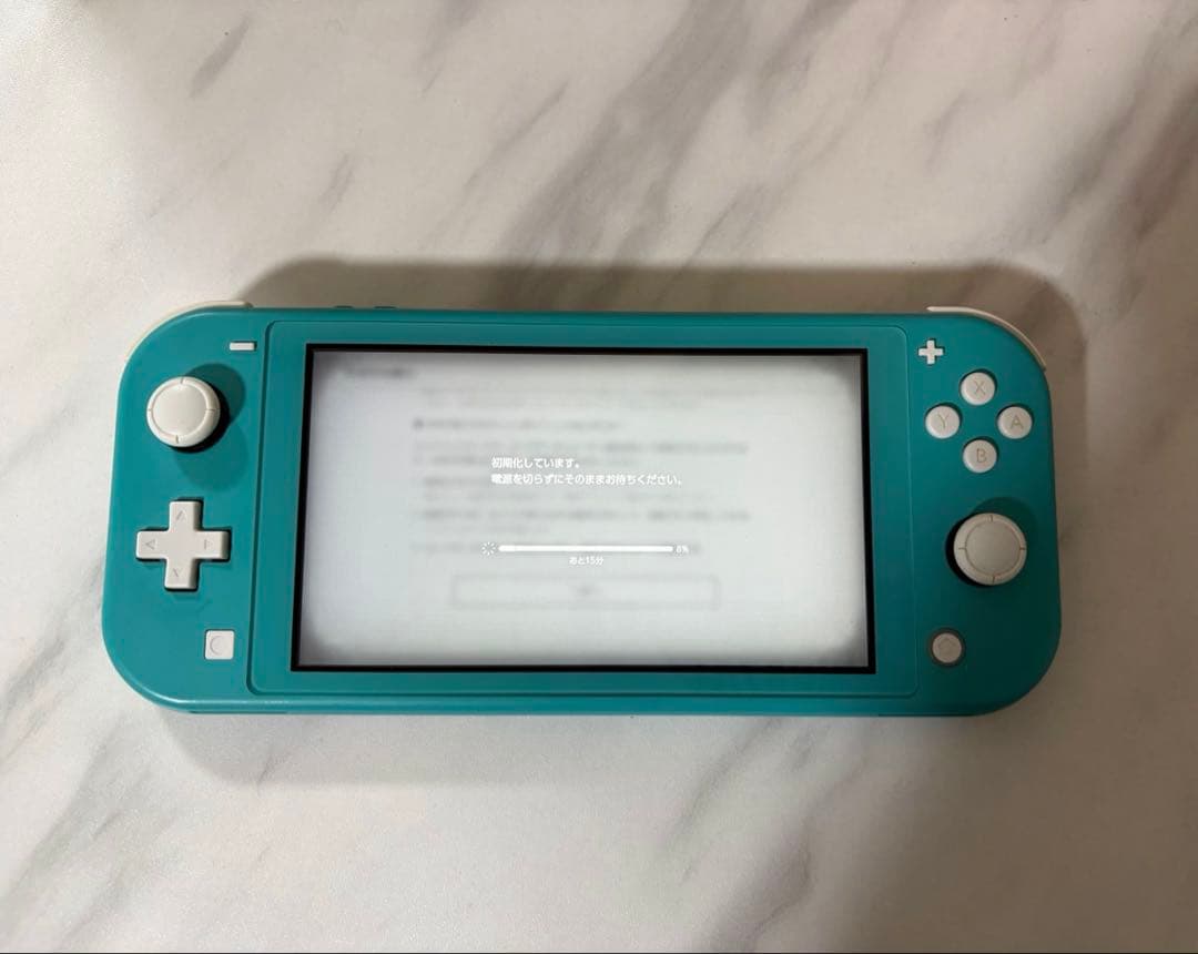 Switch ライト ターコイズ ☆ジャンク品☆初期化済