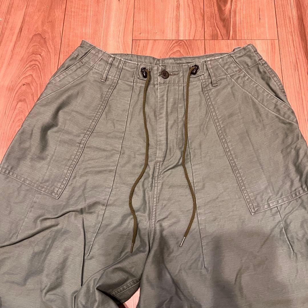 Needles ヒザデルパンツ サイズ1 カーキ 美品