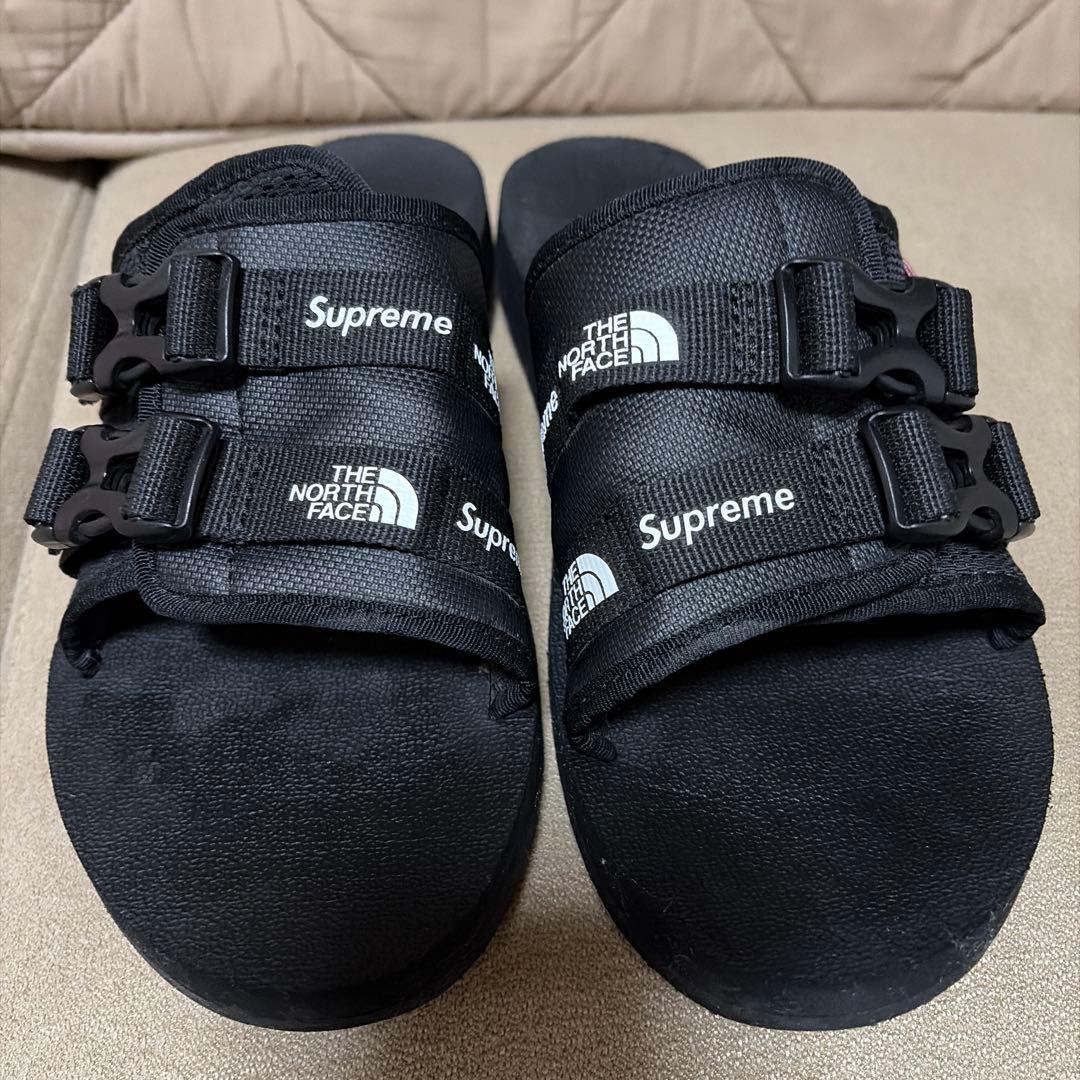 Supreme × The North Face サンダル ブラック