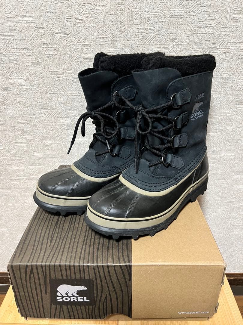 SOREL CARIBOU カリブー ブラック26センチ