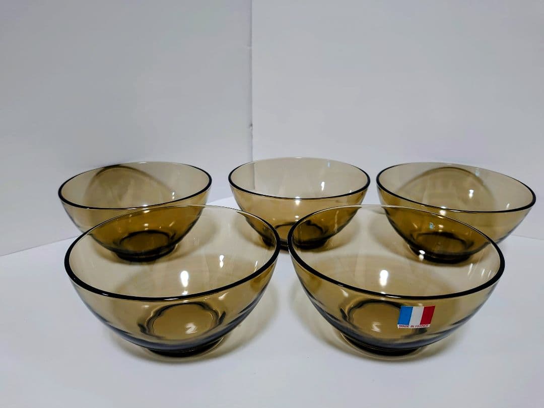 リュミナルク　サラダボール　5個　フランス製