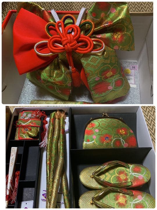 七五三女の子　帯はこせこセット