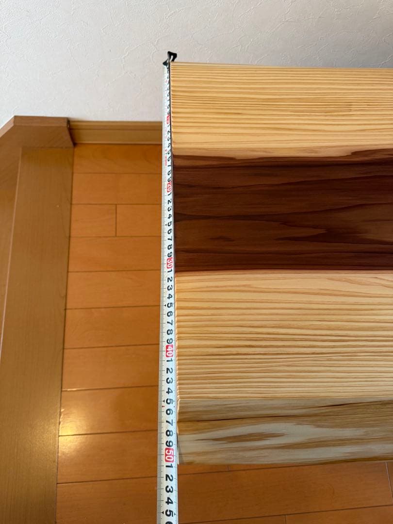 天然杉一枚板最高級杢目のゴツ脚安定テーブル　beeswax塗装仕上げ‼️
