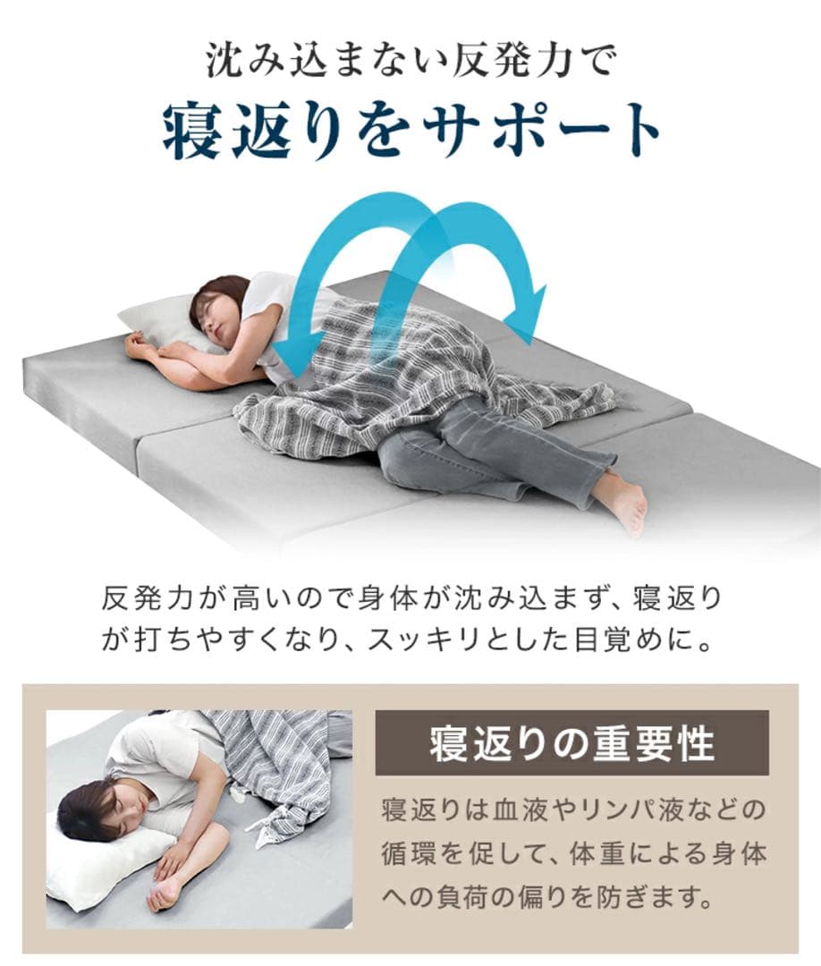 高反発マットレス 10cm ダブル 送料無料