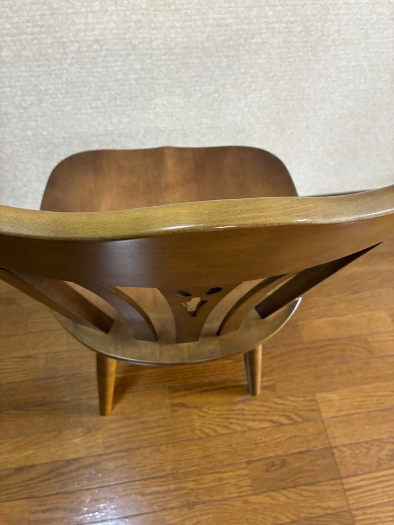 ②カリモク コロニアル ダイニングチェア 肘なし 回転なし　1脚