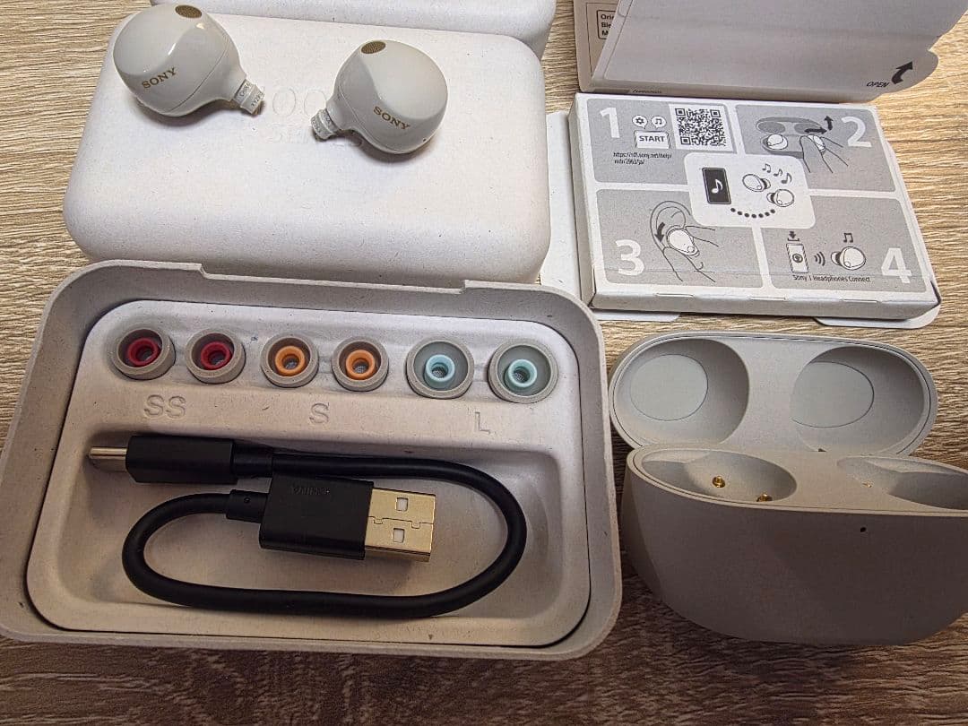 交換後利用少 SONY WF-1000XM5 ワイヤレスイヤホン