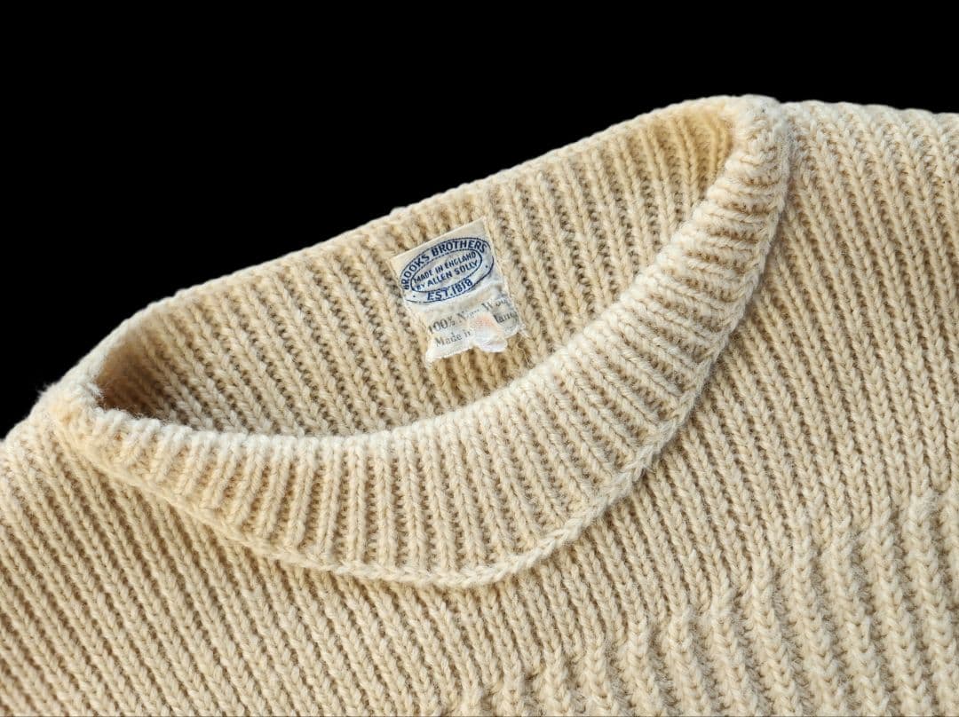 40-50s Brooks Brothers Award Sweater 極厚