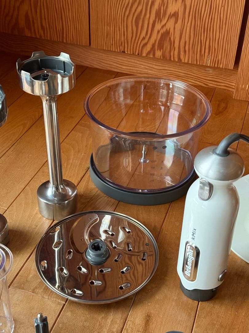 ※値下げ DeLonghi デロンギ ハンドブレンダーセット DHB891 WH
