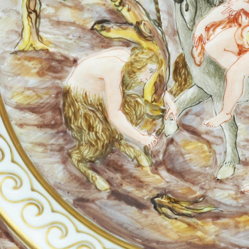 リチャードジノリ カポディモンテ プレート 22cm カラーレリーフ #5