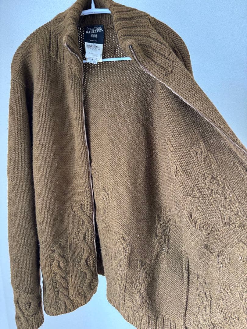 jean paul gaultier homme ドライバーズニット