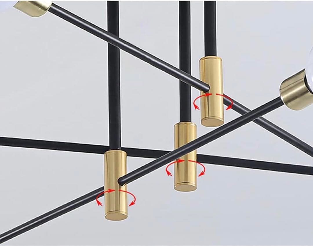 m*o様 引掛シーリング用 3色LED電球付きスパゲッティスタイルシーリングライ