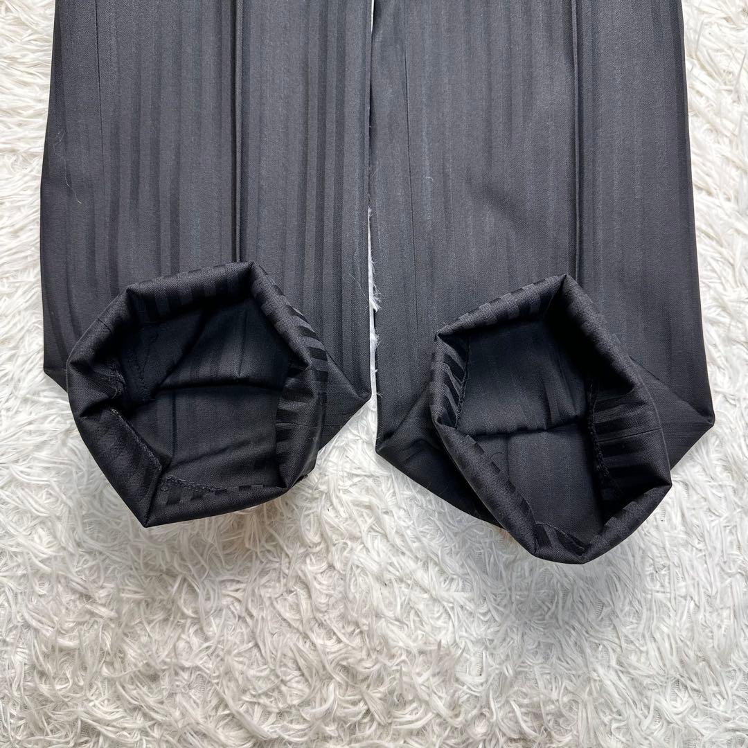 専用 未使用級 トゥモローランド シルク4割 光沢 ストライプ セットアップ44