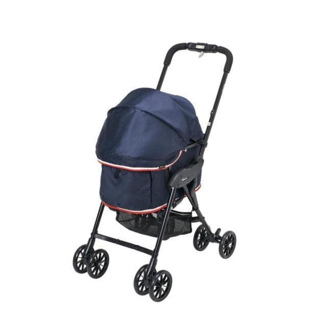 コムペット ミリミリライトアルファEGロングスター ネイビー ペットカート