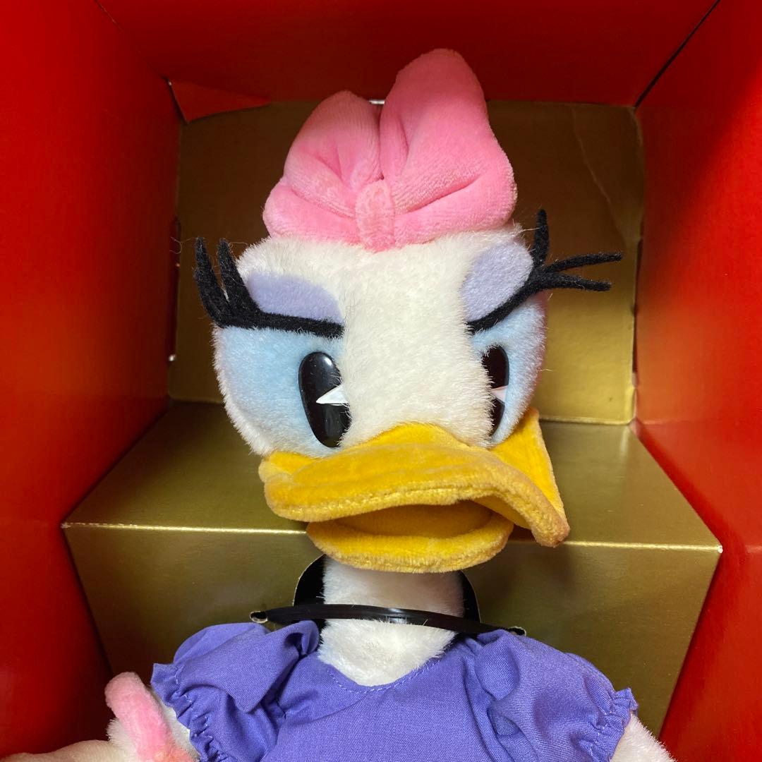 ヴィンテージ　ドナルドダック　デイジーGUND ぬいぐるみ 箱入 ビッグサイズ