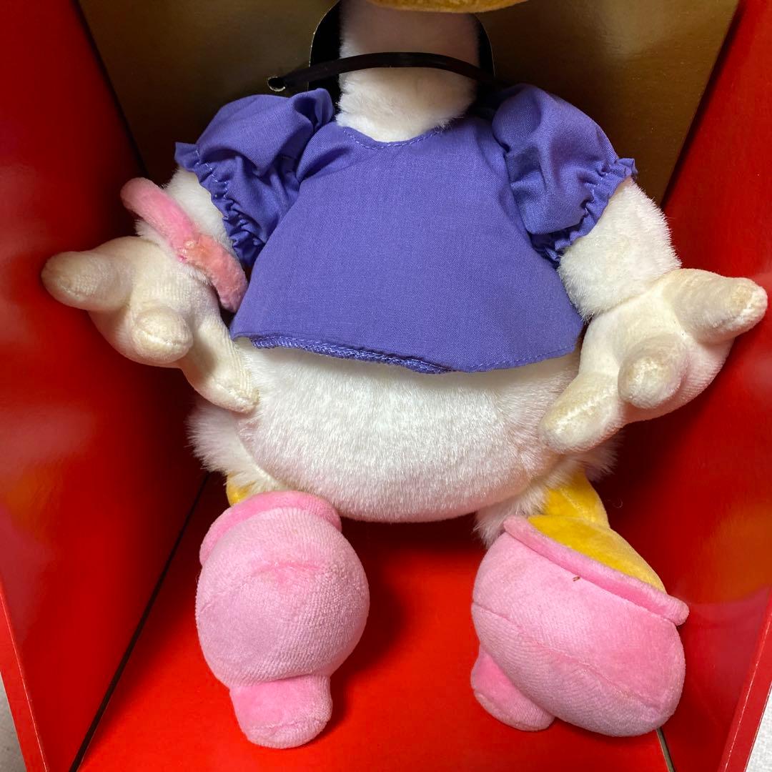 ヴィンテージ　ドナルドダック　デイジーGUND ぬいぐるみ 箱入 ビッグサイズ