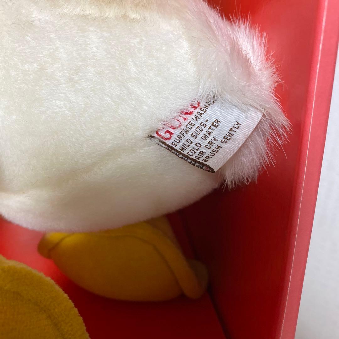 ヴィンテージ　ドナルドダック　デイジーGUND ぬいぐるみ 箱入 ビッグサイズ