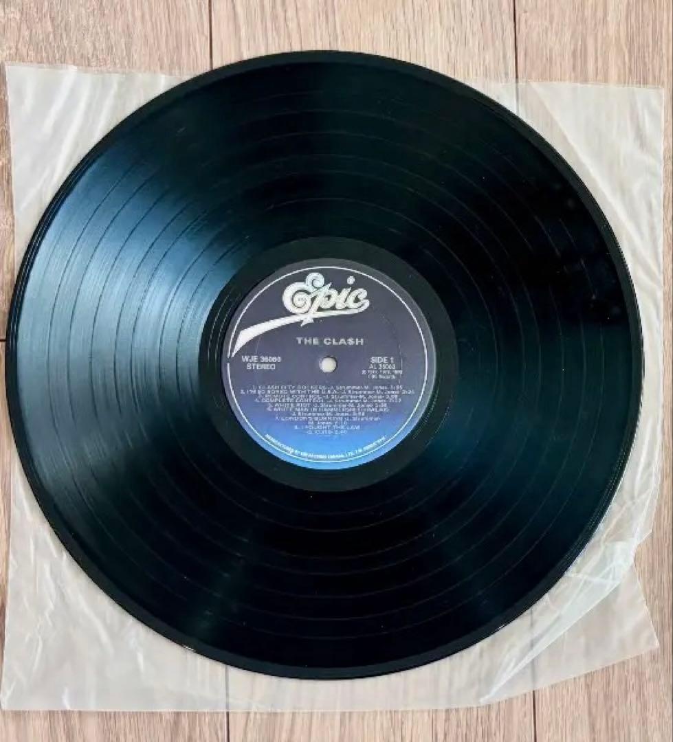 THE CLASH　白い暴動 Give 'Em Enough Rope レコード