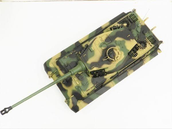 技術基準適合証明済 Heng Long 1/16 キングタイガー ヘンシェル砲塔