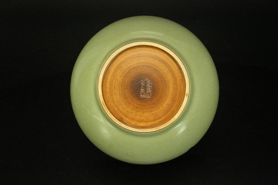 飛青磁 建水 煎茶 亀水 美品(メ1135)