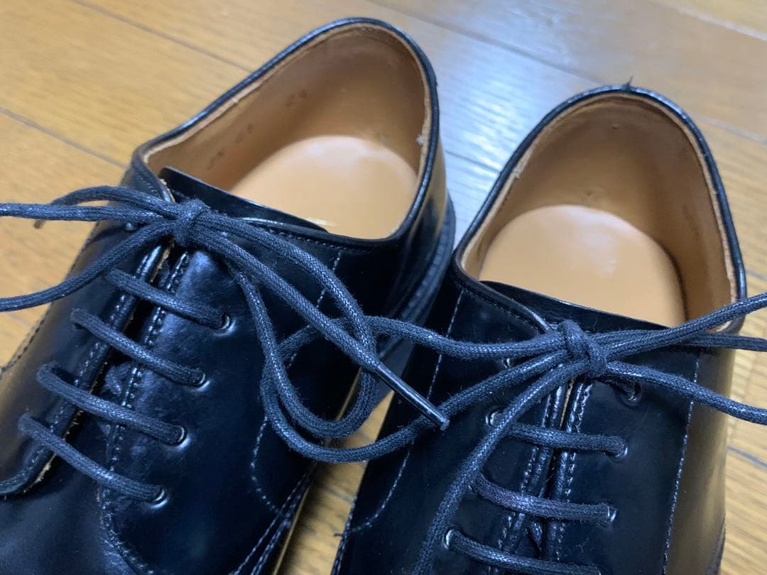 REGAL プレーントゥ JN01 ビジネスシューズ 黒 レザー 24