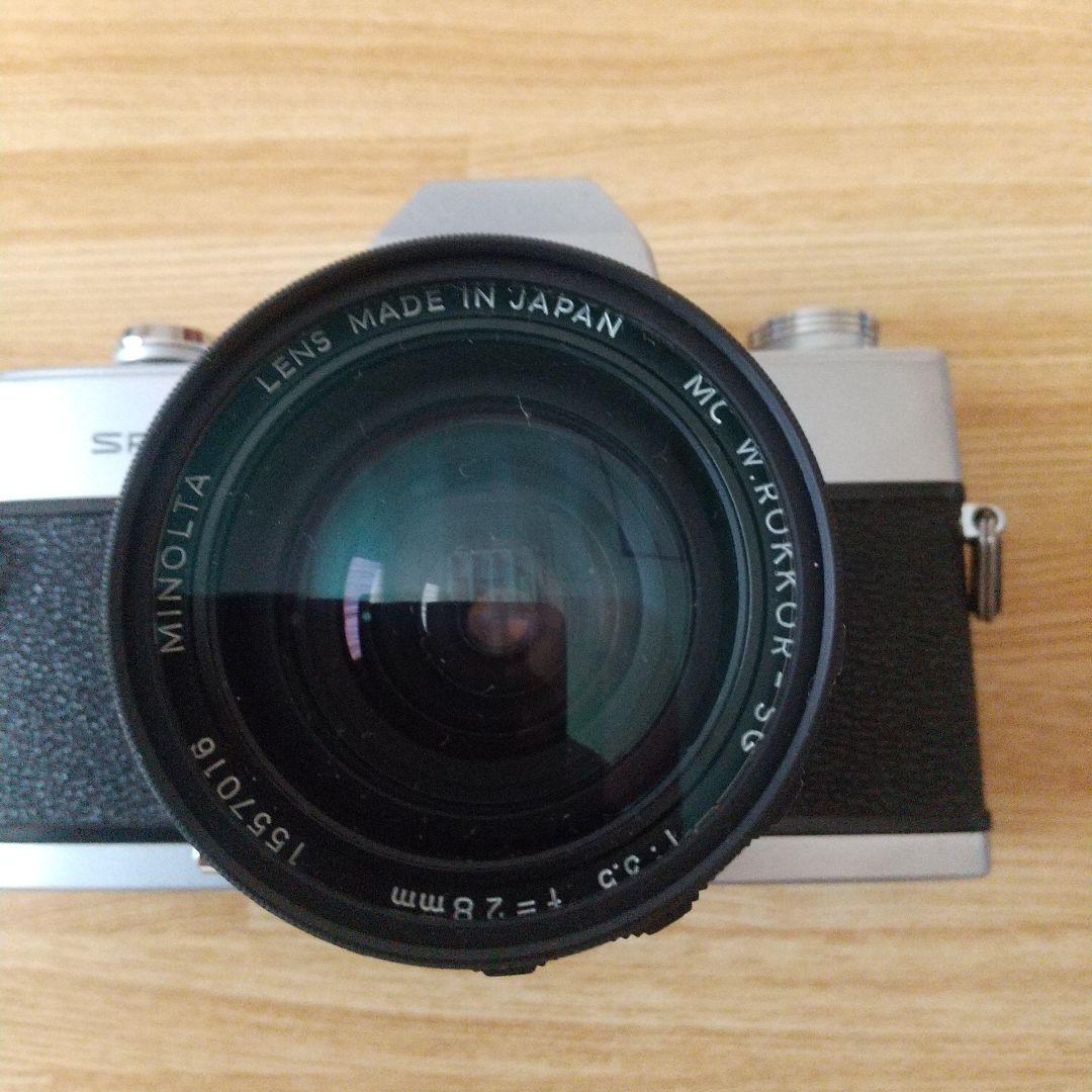 SR-T101 ミノルタ レンズ2本 良品