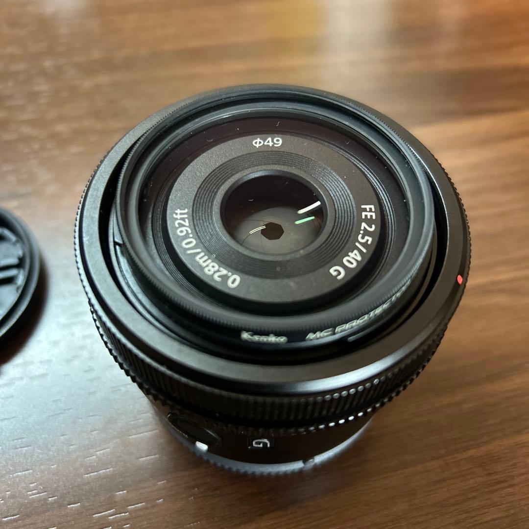 SONY FE 2.5/40 G レンズ