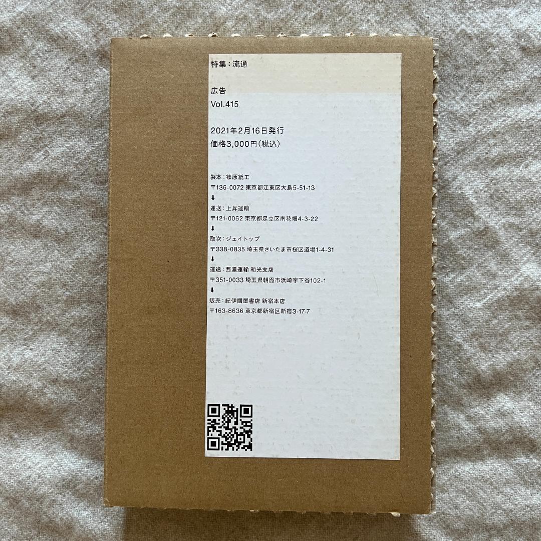 広告 vol.413,414,414,415,416,417（6冊セット）