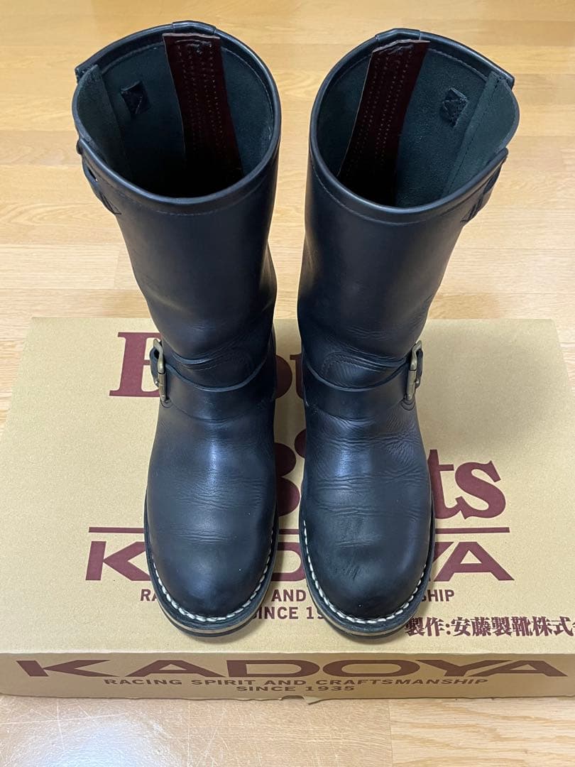 h*s様 安藤製靴 エンジニアブーツ 26cm カドヤ KADOYA 【美品】