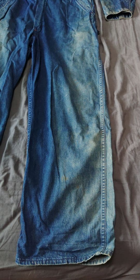 ビンテージ オールド Big BEN USA製 ツナギ ジーンズ　デニム 42