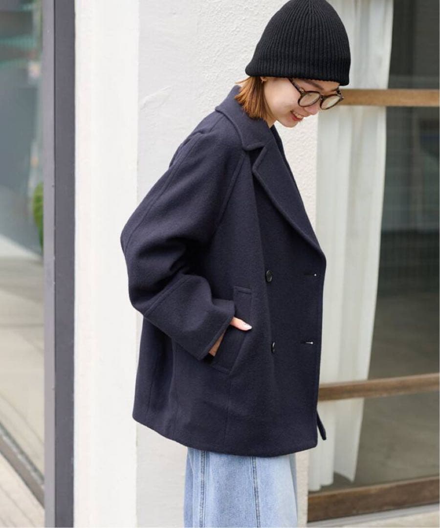 ジャーナルスタンダードレリューム 尾州ウールスーパー100モッサPコート