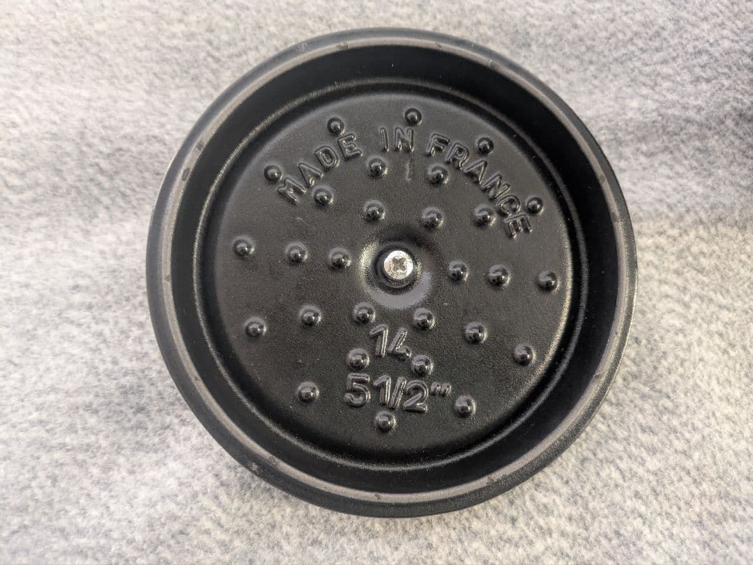 staub スープポット　グランブルー　14センチ