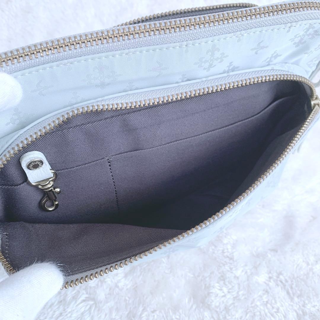 【ゆずもも猫】極美品 ラシット モノグラム レザーストラップ