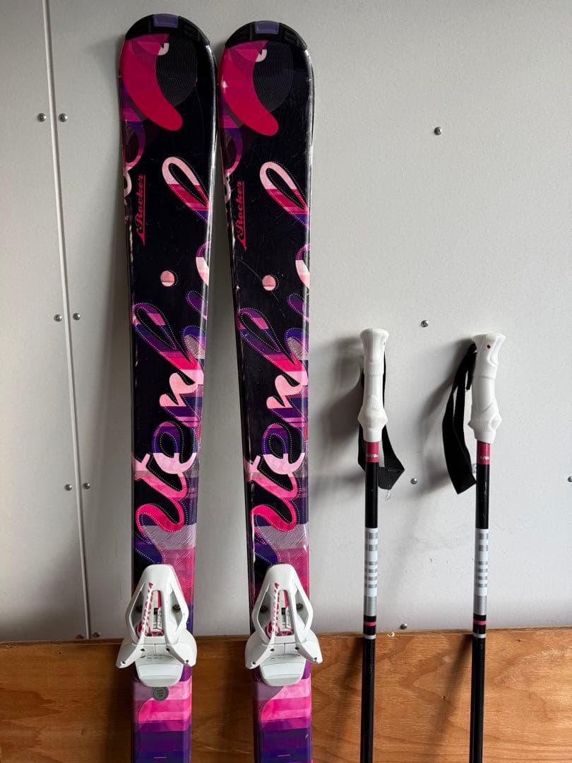 小学生女の子用スキー5点セット KAZAMA他